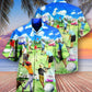 Golf Eat Sleep Repeat Hawaiian Shirt Design Detail For Beach Days And Holiday Travel
