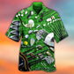 Golf Good Idea Hawaiian Shirt Artwork Detail For Tropical Trips And Casual Outings