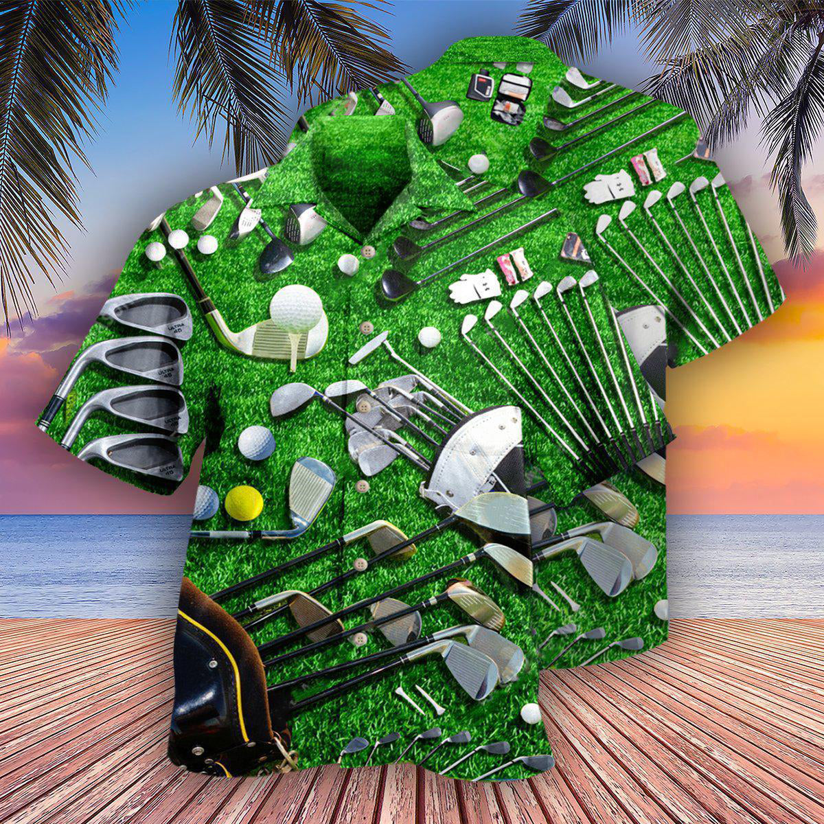 Golf Good Idea Hawaiian Shirt Pattern View For Lightweight Everyday Style