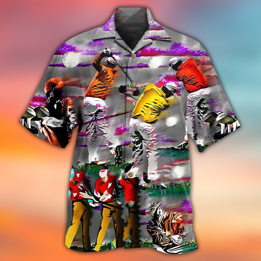 Game Golf Golfis Hawaiian Shirt For Vacation Days And Relaxed Coastal Outings