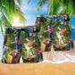Golf Life Is Short Swing Hard Golf Hawaiian Beach Shorts For Game Day Getaways