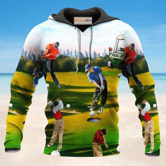 Golf Love Life Hoodie For Active Interests Outdoor Trips And Everyday Style
