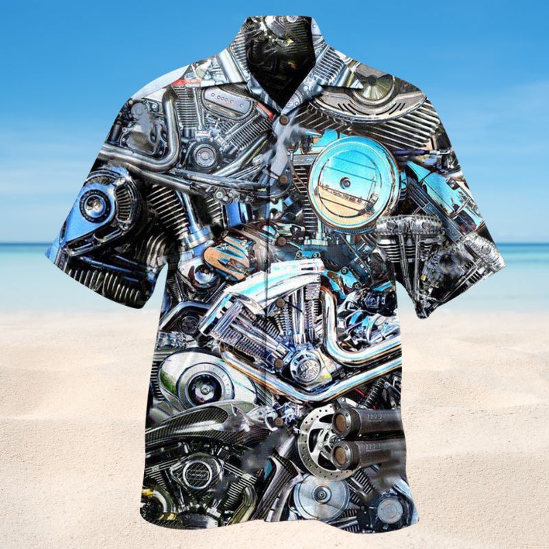 Gone Riding Be Back Whenever Hawaiian Shirt For Summer Vacation Beach Travel And Relaxed Casual Wear