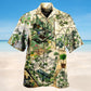 Nature Inspired Architecture Hawaiian Shirt For Summer Vacation Beach Travel And Relaxed Casual Wear