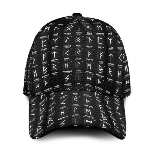 Viking Warrior Love Classic Cap For Vacations Festivals Parties And Everyday Outfits
