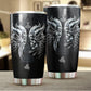 Viking Man Skull 20 Oz Tumbler For Coffee Travel And Daily Drinks