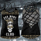 Gothic Skull Club Hollow Tank Top For Festival Nights And Vacation Wear