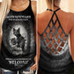 Gothic Skull Cat Club Hollow Tank Top For Workouts Festivals And Bold Style
