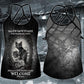 Gothic Skull Cat Club Hollow Tank Top For Workouts Festivals And Bold Style