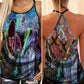 Gothic Skull Club Hollow Tank Top For Active Days And Statement Style