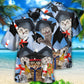 Cute Graduation Cat Celebration Hawaiian Shirt For Animal Lovers, Beach Travel, And Casual Summer Style