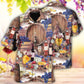 Wine Grape Hawaiian Shirt For Vacation Days And Relaxed Coastal Outings