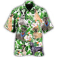 Dane Dog Dad Theme Hawaiian Shirt For Nature Fans, Resort Trips, And Comfortable Warm Weather Wear