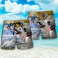 Great Pyrenees Artistic Dog Lover Beach Shorts For Outdoor Adventures And Thoughtful Seasonal Gifts