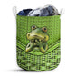 Small Size Frog Green Frog Laundry Basket For Bathroom Bedroom Storage
