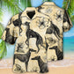 Floral Tropical Greyhound Hawaiian Shirt For Tropical Holidays, Resort Trips, And Relaxed Coastal Style
