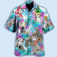Tropical Greyhound Leaf Hawaiian Shirt Artwork View For Coastal Escapes And Resort Style