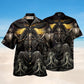 Grim Reaper Dark Skull Hawaiian Shirt For Coastal Adventures Statement Designs And Warm Weather Wear