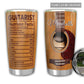 Guitar Acoustic Nutrition Facts Personalized 20 Oz Tumbler For Coffee Travel And Daily Drinks