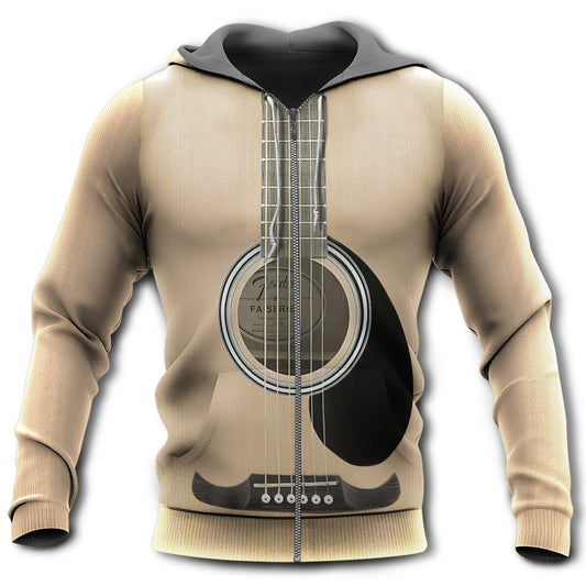 Guitar Loyal Companion Hoodie For Music Inspired Outfits Festivals And Relaxed Everyday Wear
