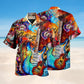Guitar Go Where Your Heart Goes Hawaiian Shirt For Coastal Vacations Live Music Fans And Everyday Wear