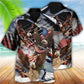 Guitar Independence Day Eagle Hawaiian Shirt Pattern Detail For Summer Holidays And Outdoor Fun