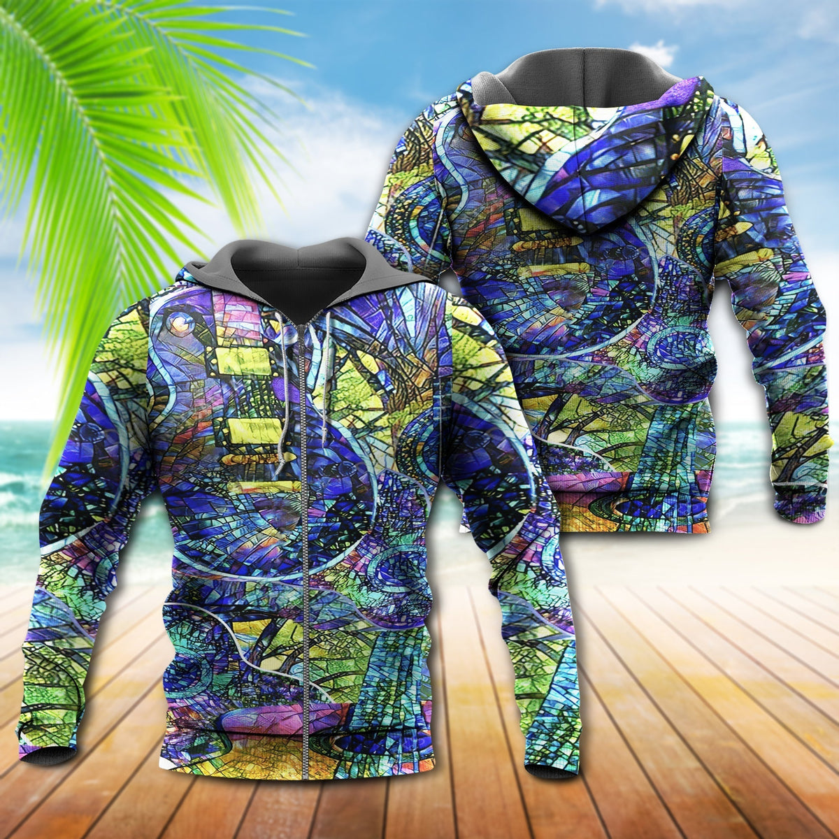 Guitar Love Life Music Hoodie For Music Inspired Outfits Festivals And Relaxed Everyday Wear