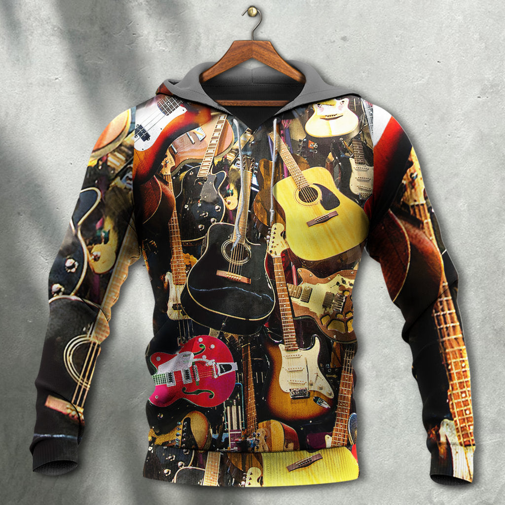 Guitar Music Can Have Hoodie For Musicians Outdoor Activities And Creative Gift Ideas