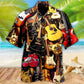 Guitar Music Hawaiian Shirt For Beach Parties And Weekend Getaways