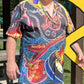 Guitar Hawaiian Shirt With All Over Print For Resort Travel Summer Outings And Casual Gatherings