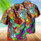 Guitar Hawaiian Shirt With All Over Print For Tropical Travel Beach Gatherings And Comfortable Wear