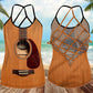 Guitar Is My Soul Hollow Tank Top For Music Events And Casual Outfits