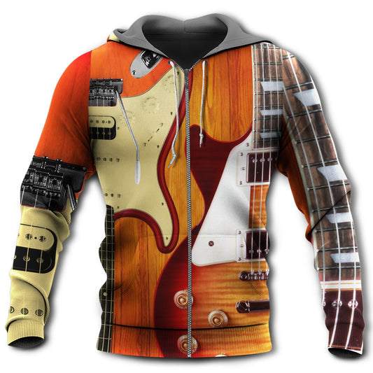 Vintage Guitar Soul Hoodie For Musicians Outdoor Activities And Creative Gift Ideas