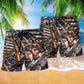Freedom Make No Mistake About It's American Beach Shorts For Coastal Travel And Celebrations