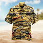 Sweet Dog Personalized Photo Hawaiian Shirt Tropical Styling View For Outdoor Gatherings