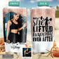 Gym Girl And She Lifted Happily Ever After Custom Photo 20 Oz Tumbler For Coffee Travel And Daily Drinks