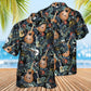 Guitar Hawaiian Shirt With All Over Print For Beach Days Resort Trips And Relaxed Everyday Style