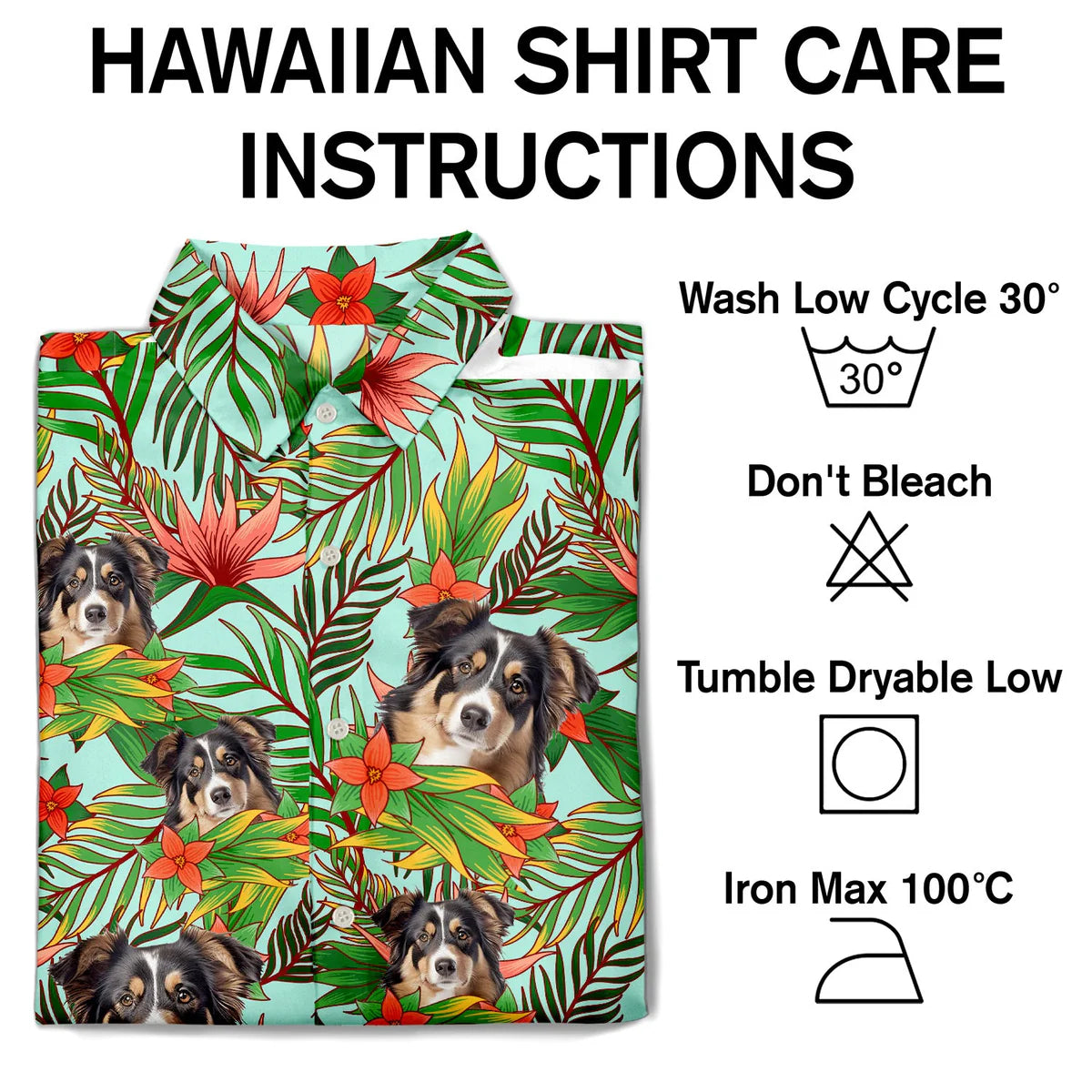 Custom Photo Family Pet Face Gift Island Hawaiian Shirt For Warm Weather Outings, Beach Days, And Relaxed Tropical Style