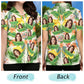 Custom Photo Family Pet Face Gift Island Hawaiian Shirt For Warm Weather Outings, Beach Days, And Relaxed Tropical Style