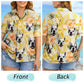 Tropical Custom Photo Family Pet Face Background Hawaiian Shirt For Beach Days And Outdoor Gatherings
