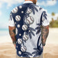 Baseball Custom Name Number Personalized Hawaiian Shirt For Summer Vacation And Beach Travel