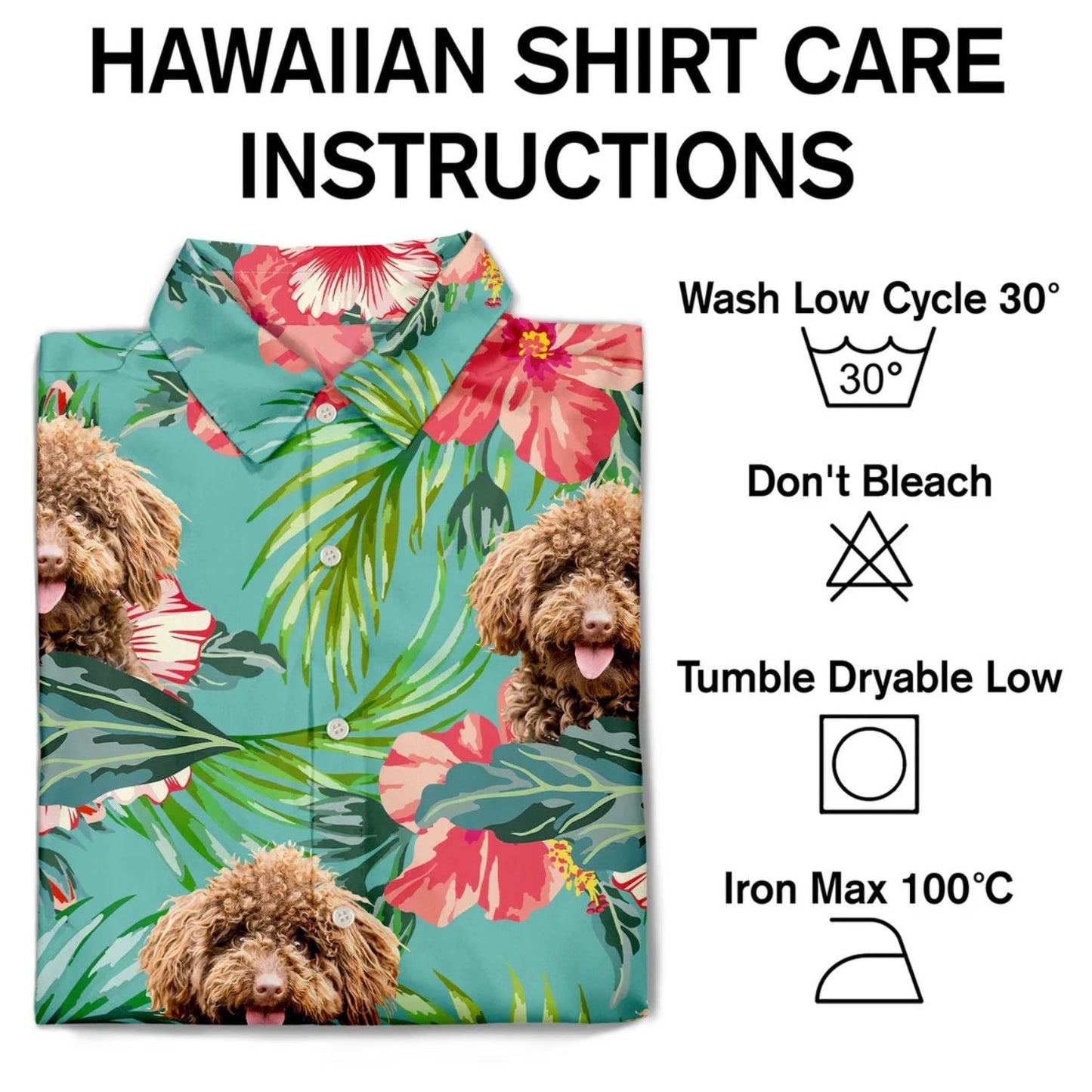 Dog Custom Photo Pet Faces Gift Men Hawaiian Shirt For Resort Days, Summer Events, And Comfortable Outdoor Activities