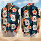 Tropical Custom Photo Vibes Pet Face Personalized Hawaiian Shirt For Custom Resort Wear And Summer Trips