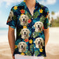 Tropical Custom Photo Vibes Pet Face Personalized Hawaiian Shirt For Custom Resort Wear And Summer Trips