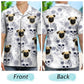Tropical Skull Custom Photo Family Pet Face Hawaiian Shirt For Island Vacations And Everyday Style