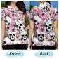 Tropical Skull Custom Photo Family Pet Face Hawaiian Shirt For Island Vacations And Everyday Style