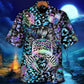Bold Skull Attitude Hawaiian Shirt Artwork View For Warm Weather Events