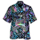 Skull Warning Hawaiian Shirt For Summer Events And Casual Outdoor Wear