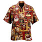 Gothic Dark Beach Hawaiian Shirt Summer Design Detail For Weekend Trips