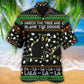 Black Cat Wreck Tree Blame Doggie Christmas Hawaiian Shirt For Coastal Adventures And Warm Weather Wear